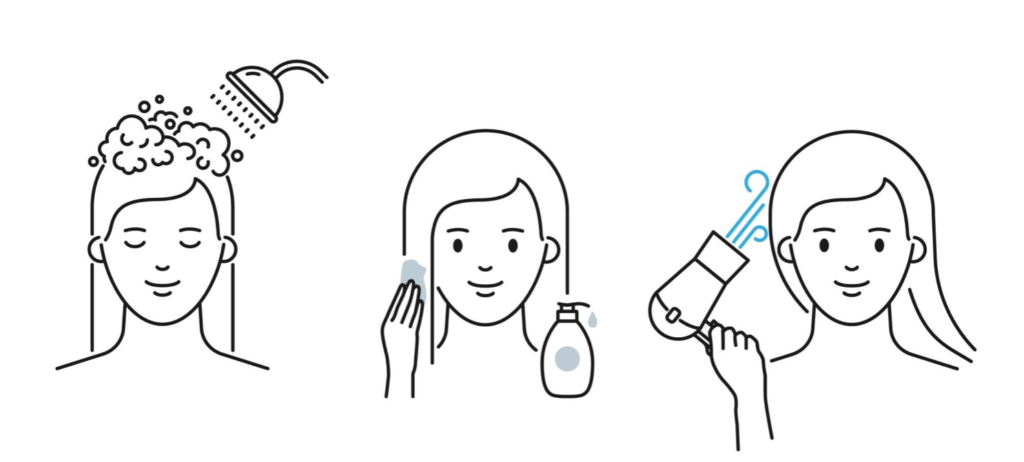 як мити голову правильно