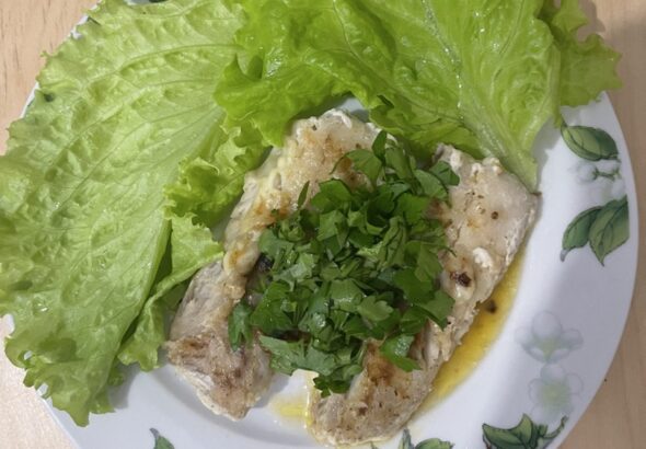 Запечений хек фото