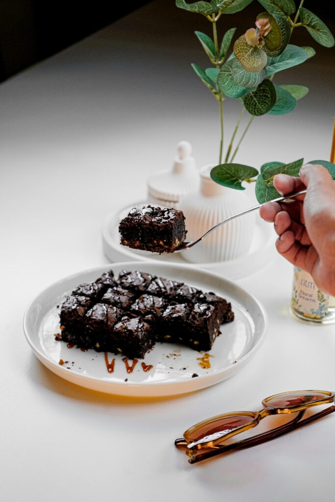 низькокалорійний шоколадний брауні