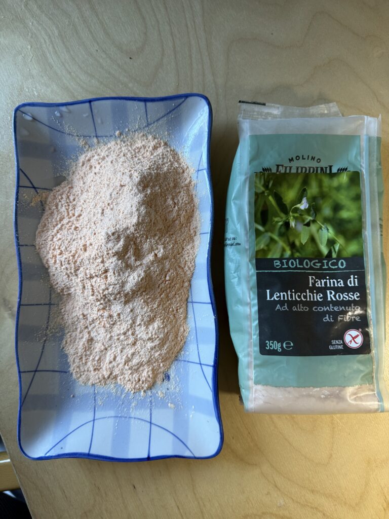 рецепт дієтичного печива з борошна із чечевиці фото