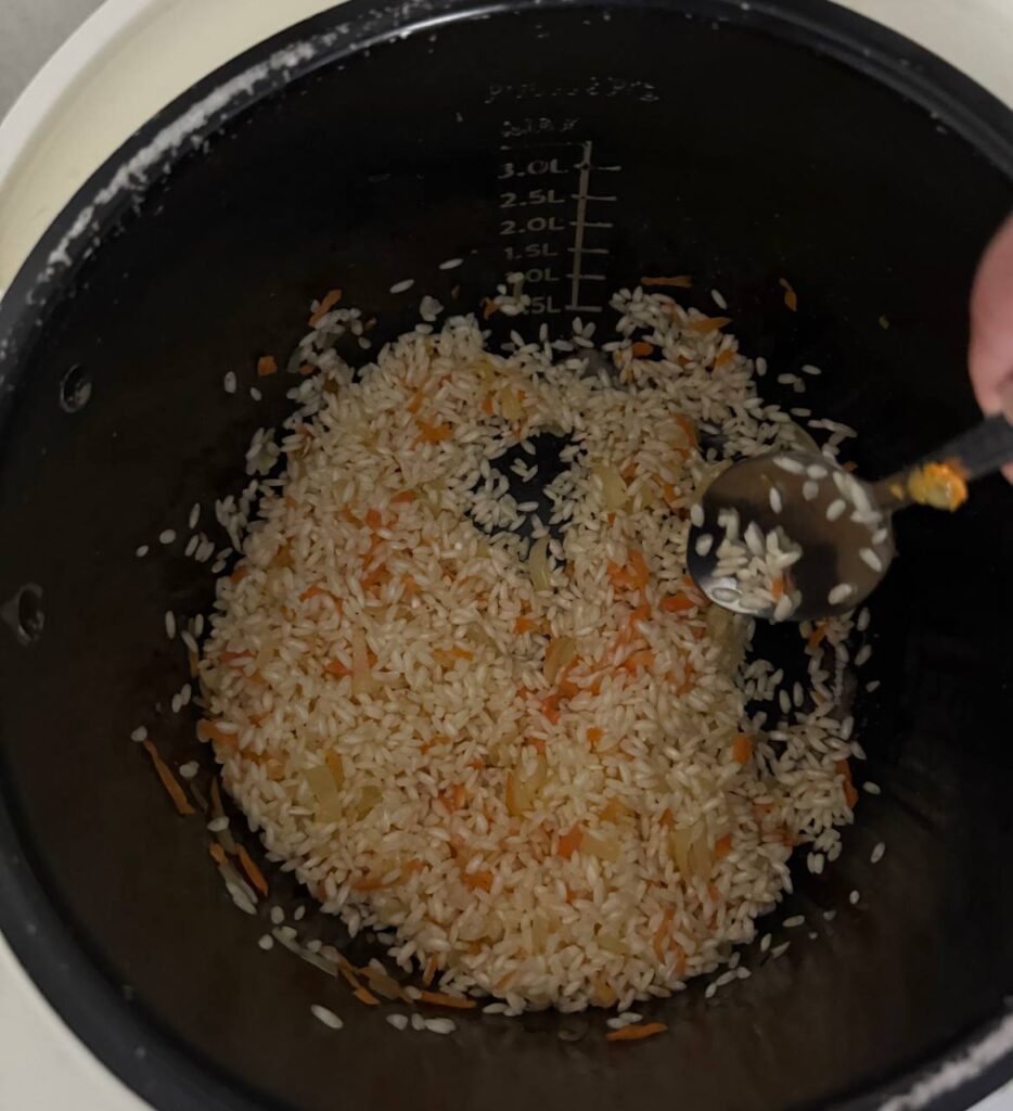 різотто з білими грибами рецепт фото