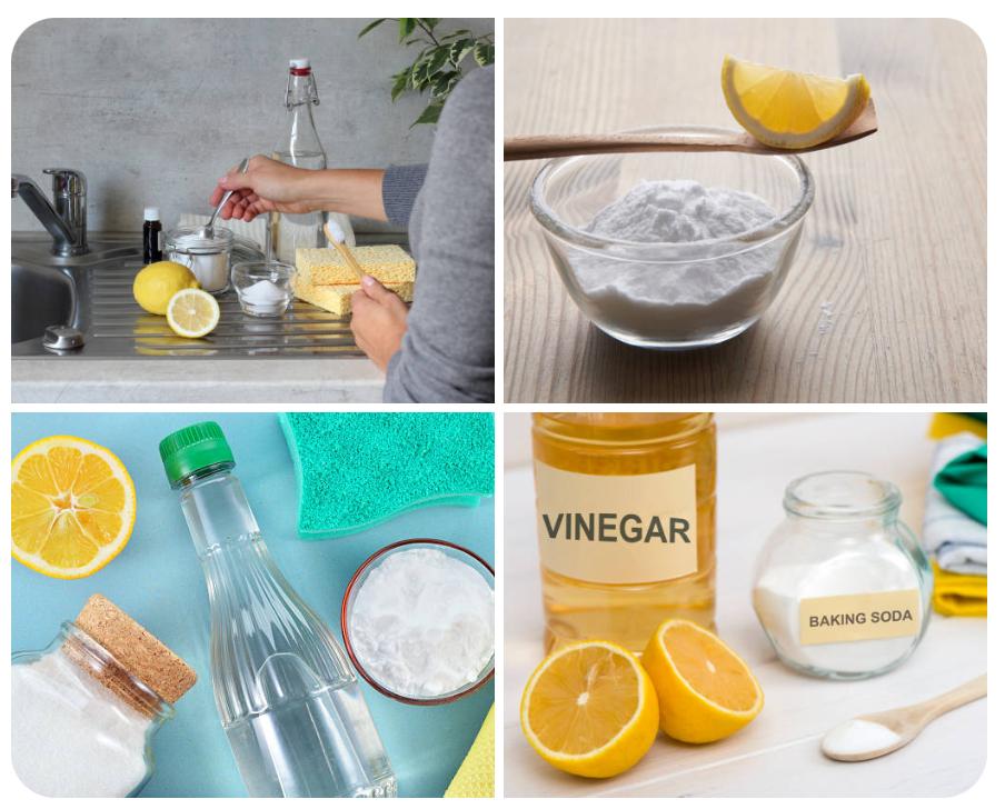 Натуральні засоби для прибирання кухні фото